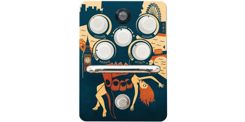 Orange Kongpressor Analogue Class A Compression Pedal