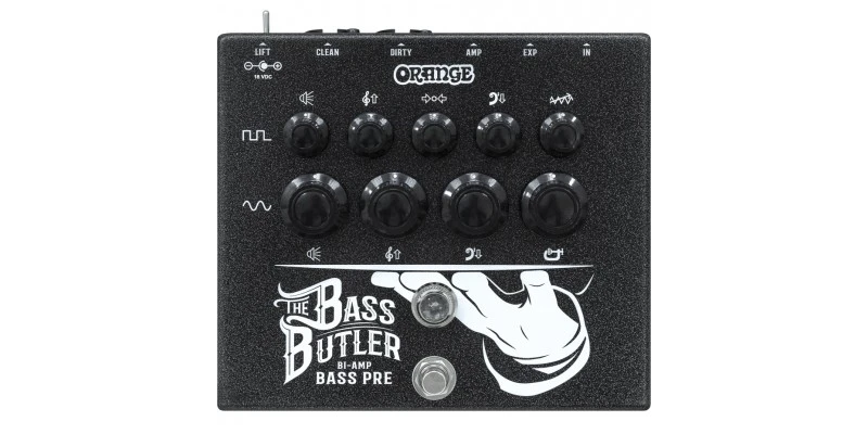 Orange Bass Butler Bi-amp Bass Preamp Pedal