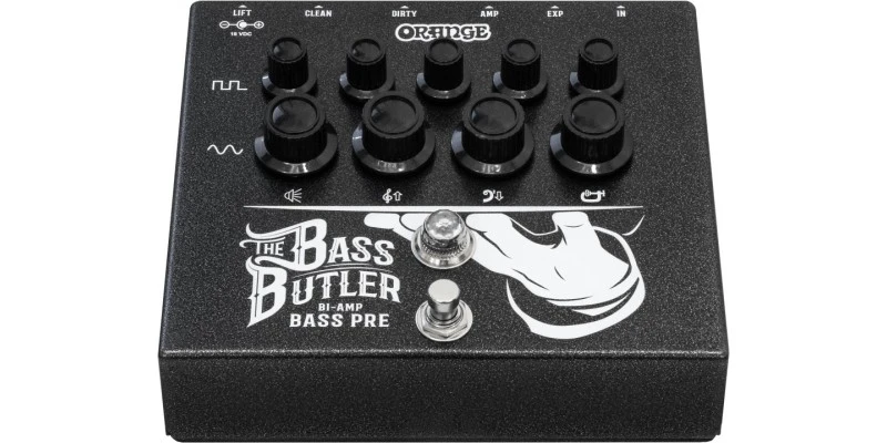 Orange Bass Butler Bi-amp Bass Preamp Pedal - Image 2