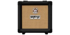 Orange PPC108 Black Speaker Cab