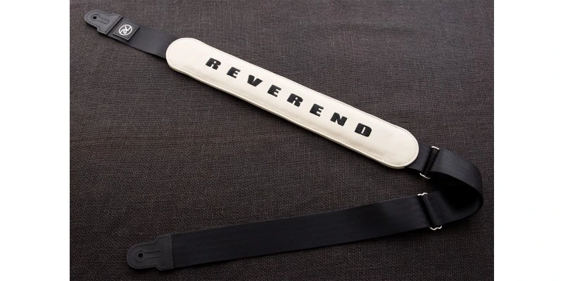 Reverend Padded Guitar Strap Cream