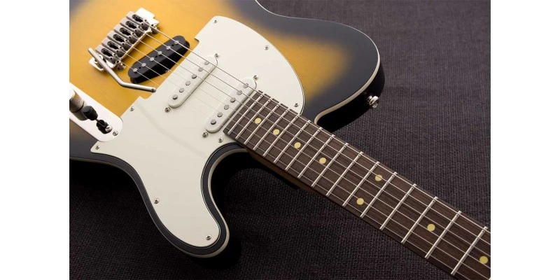 Reverend Pete Anderson Eastsider S Satin Tobacco Burst, Roasted Maple - Image 3