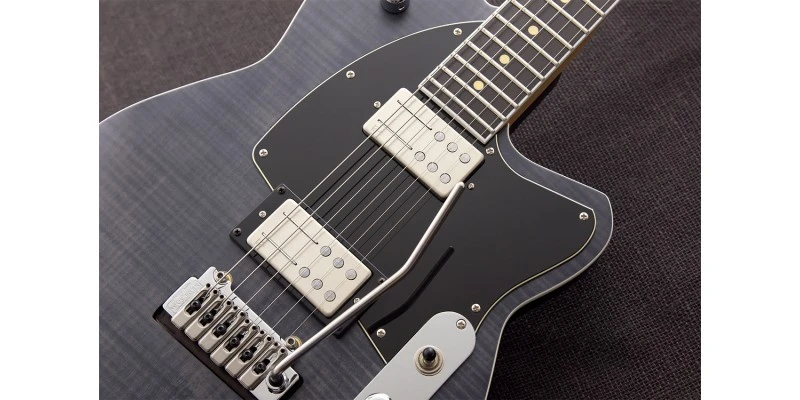 Reverend Reeves Gabrels Signature Satin Black Flame Maple - Image 6