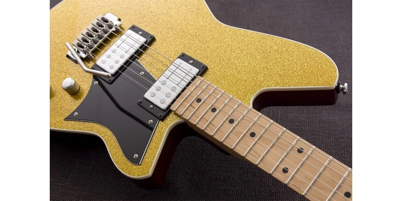 Reverend Tommy Koffin Signature Gold Metal Flake - Image 6