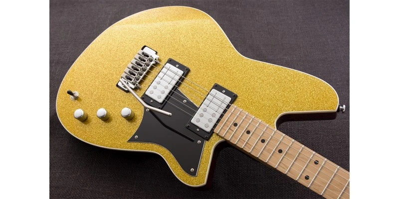 Reverend Tommy Koffin Signature Gold Metal Flake - Image 4