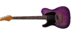 Schecter PT Special Left Handed Purple Burst Pearl