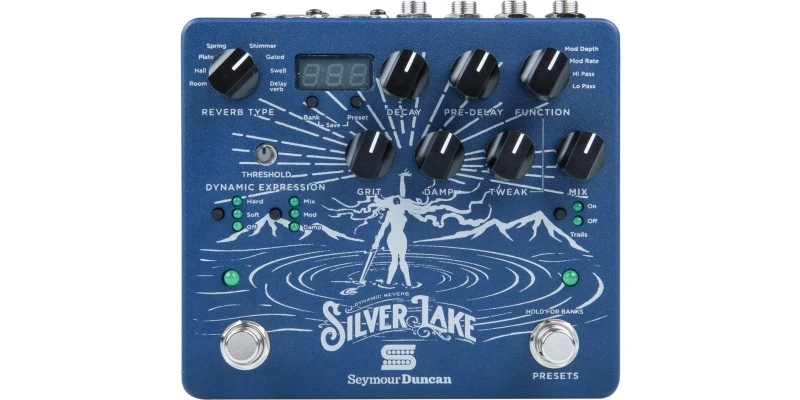 Seymour Duncan Silver Lake Dynamic Reverb Pedal