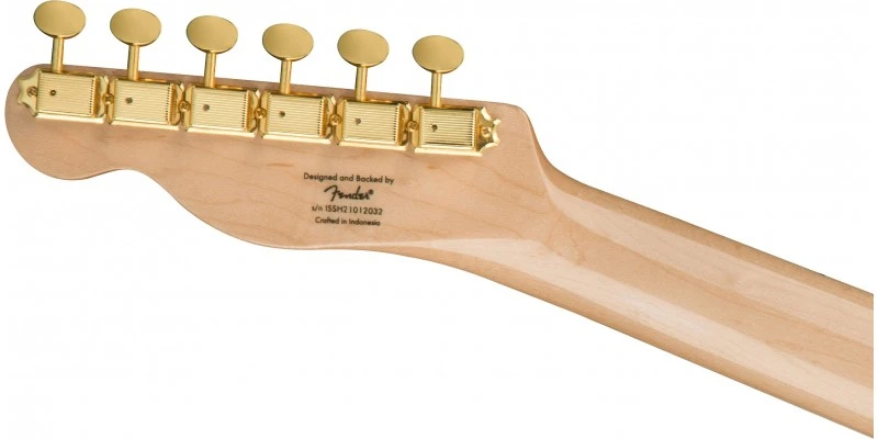 Squier 40th Anniversary Telecaster Gold Edition Black - Image 7