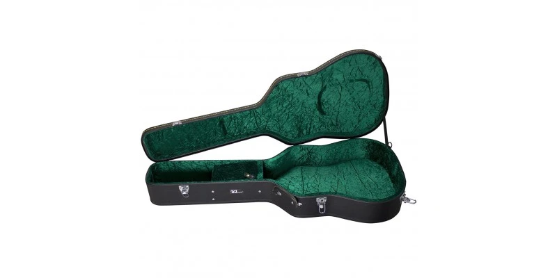 TGI Wooden Acoustic Guitar Hard Case, 6 & 12-String - Image 2