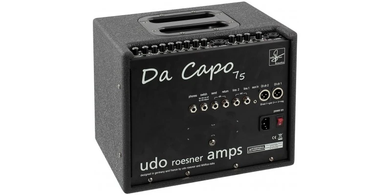 Udo Roesner Da Capo 75 Acoustic Guitar Amplifier - Image 7