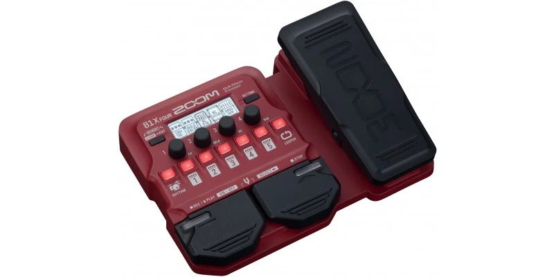 Zoom B1X Four Bass Multi-Effects Pedal With Expression - Image 2