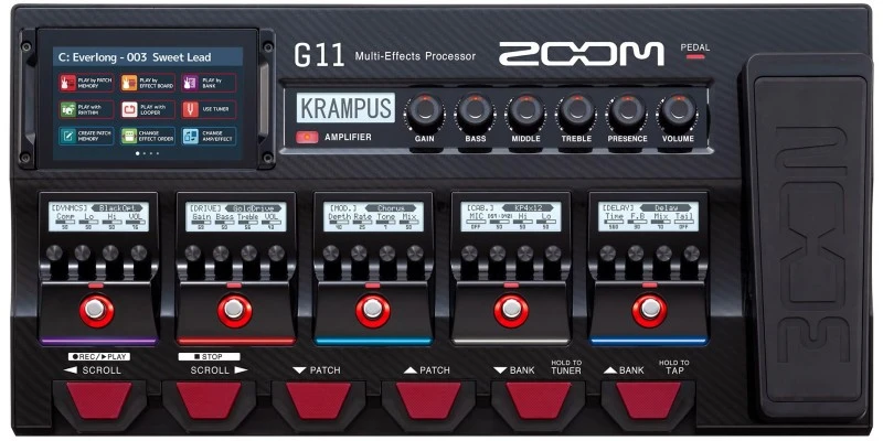 Zoom G11 Guitar Multi-Effect Processor