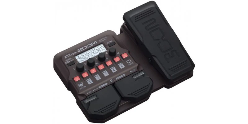 Zoom A1X Four Acoustic Guitar Multi-Effects Pedal - Image 2