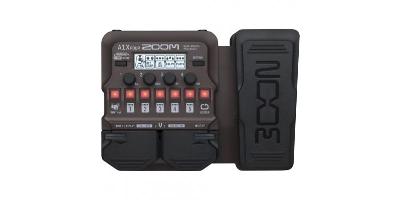 Zoom A1X Four Acoustic Guitar Multi-Effects Pedal