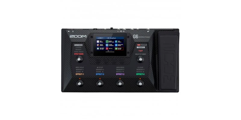 Zoom G6 Guitar Multi-Effect Processor